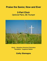 Praise the Savior, Now and Ever Two-Part choral sheet music cover